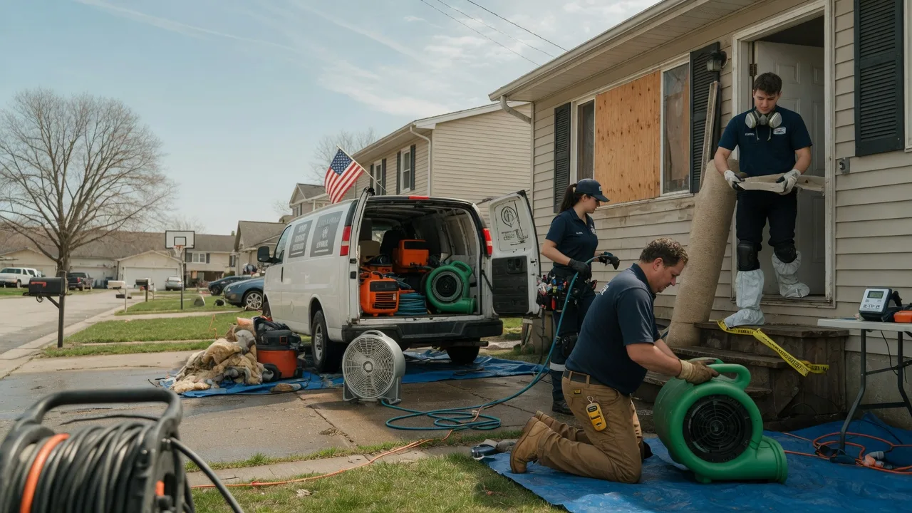 Water Damage Restoration in Omar, WV near me